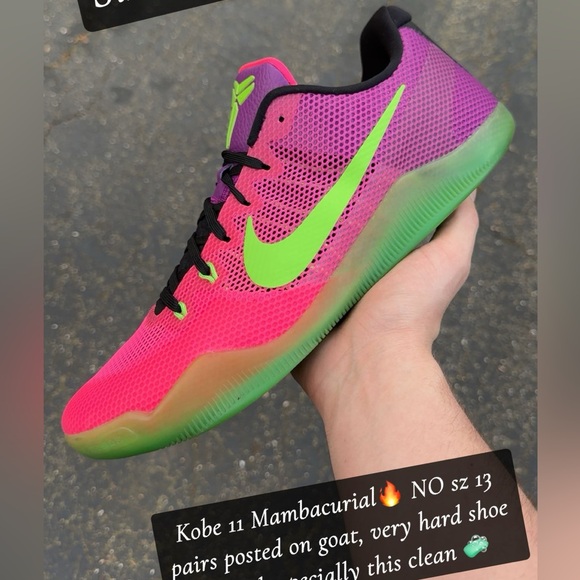 Nike Kobe 11 Mambacurial size 13